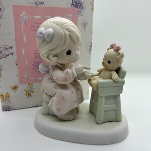 Precious Moments "Sharing" 1994 Members Only Figurine
